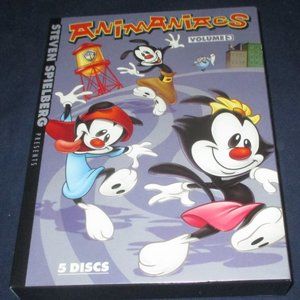 Rare!! Animaniacs - Vol. 3 (DVD, 2007, 5-Disc Set) (like-new condition)